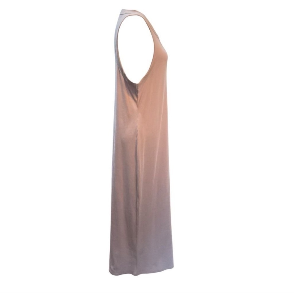 Victoria’s Secret PINK 2XL Sleeveless Purple Contour Ribbed Knit Midi Dress - Picture 4 of 9